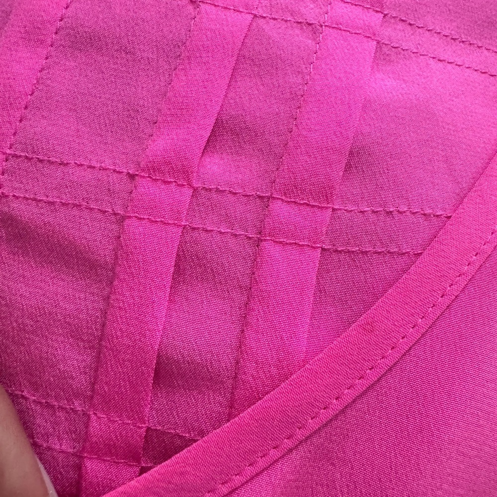 Lilly Putlizer Alyssa Pink Silk Tank Size XS - Picture 5 of 10